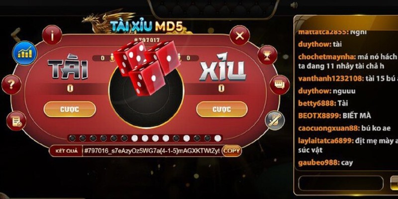 Tài Xỉu MD5 tại 79Club đang áp dụng luật chơi đơn giản